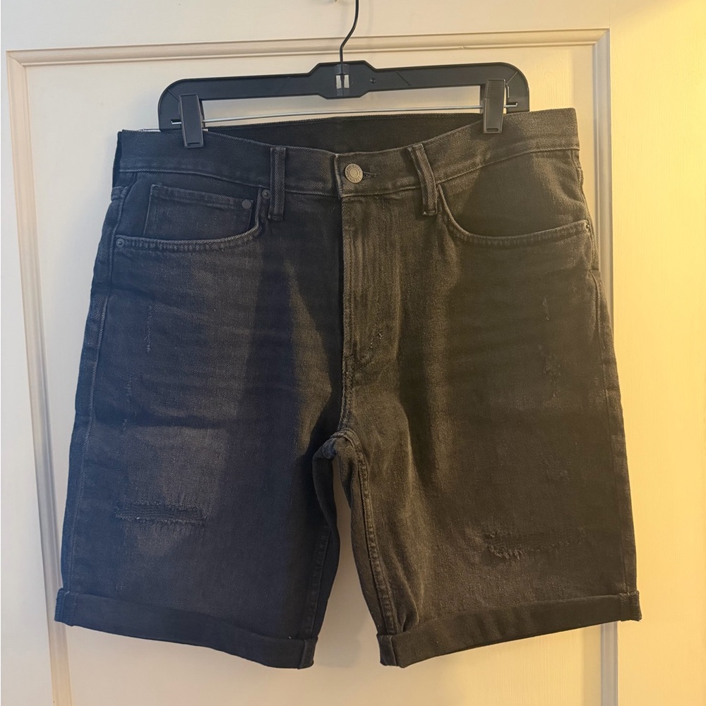 H&M Black Denim Shorts
